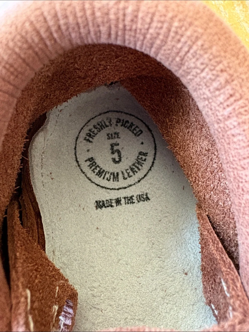 Freshly Picked Leather Mary Jane Shoes Toddler size 5